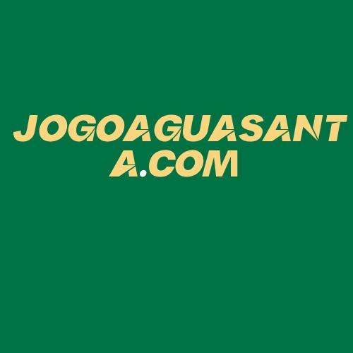 Logo da JOGOAGUASANTA